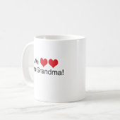 We horen oma koffiemok (Voorkant links)