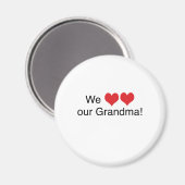 We horen oma magneet (Voorkant / Achterkant)