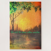 We houden de godin in ons streven legpuzzel (Verticaal)