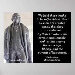 We houden deze waarheden vast - poster kunst