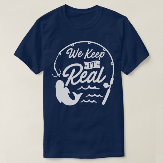 We houden het echt t-shirt (Design voorkant)