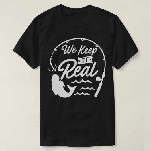 We houden het echt t-shirt (Design voorkant)