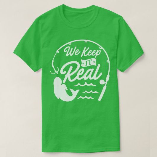 We houden het echt t-shirt (Design voorkant)