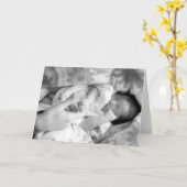 We houden hun handen een moment vast... kaart (Gele Bloem)