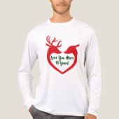 We houden meer van je: onze tiende kerst! T-Shirt (Voorkant volledig)