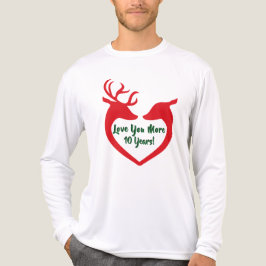We houden meer van je: onze tiende kerst! T-Shirt