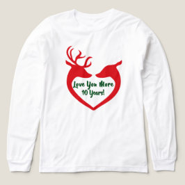 We houden meer van je: onze tiende kerst! T-Shirt