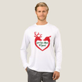 We houden meer van je: onze tiende kerst! T-Shirt (Voorkant)