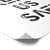 We houden ons veilig Stickers Poster (Hoek)