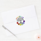 We houden onze beloften na ronde sticker (Envelop)