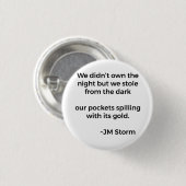 We houden ronde button 3,2 cm (Voorkant /achterkant)