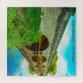 We houden van 5 Arch Bridge Virginia Legpuzzel (Horizontaal)