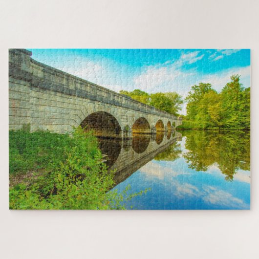 We houden van 5 Arch Bridge Virginia Legpuzzel (Horizontaal)