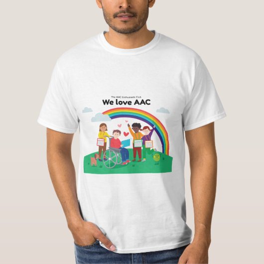 We houden van AAC - T-shirt (Voorkant)