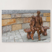 We houden van Abraham Licoln Virginia Legpuzzel (Horizontaal)