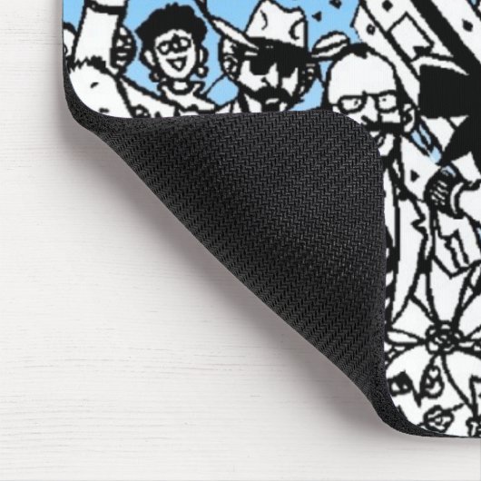 We houden van administratieve professionals muismat (Hoek)