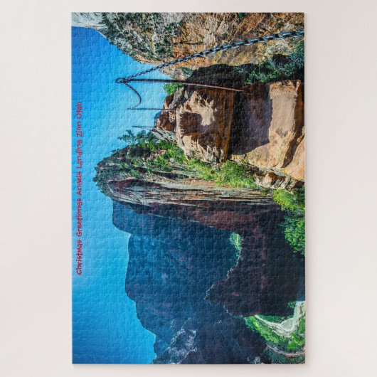 We houden van Angels die Utah Jigzaag Puzzle landt Legpuzzel (Verticaal)