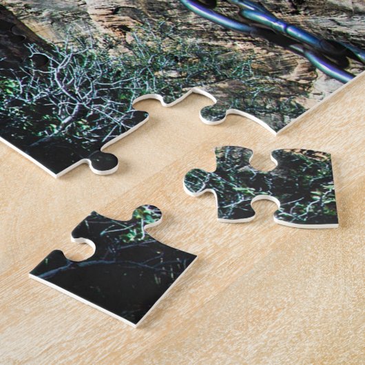 We houden van Angels Lake Utah Legpuzzel (Zijkant)