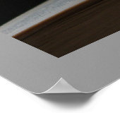 We houden van boeken schrijven afdrukken poster (Hoek)