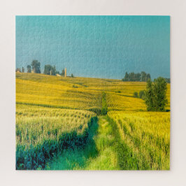 We houden van boerderijen in Iowa. Legpuzzel
