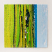 We houden van Boerderijen in Iowa. Legpuzzel (Horizontaal)