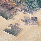 We houden van bossen in Wisconsin. Legpuzzel (Zijkant)