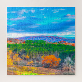We houden van bossen in Wisconsin. Legpuzzel