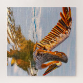 We houden van Brown Pelicans Florida Legpuzzel (Horizontaal)