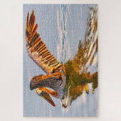 We houden van Brown Pelicans Florida Legpuzzel (Verticaal)