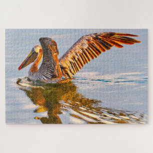 We houden van Bruine Pelikanen Florida Legpuzzel