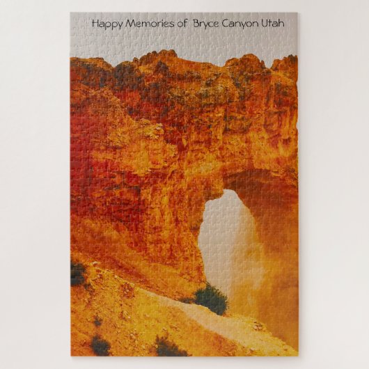 We houden van Bryce Canyon Utah Jigzaag Puzzle Legpuzzel (Verticaal)