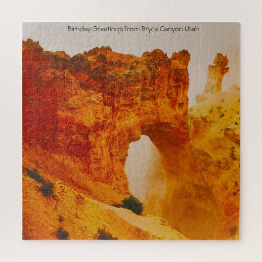 We houden van Bryce Canyon Utah Jigzaag Puzzle Legpuzzel (Verticaal)