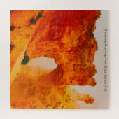 We houden van Bryce Canyon Utah Jigzaag Puzzle Legpuzzel (Horizontaal)