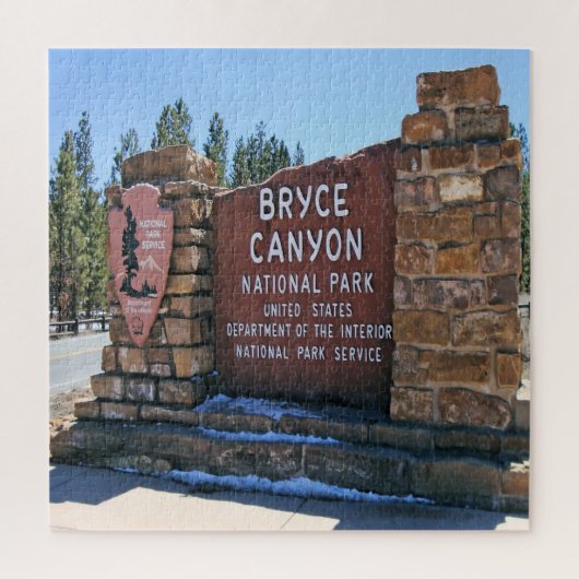 We houden van Bryce Canyon Utah Legpuzzel (Verticaal)