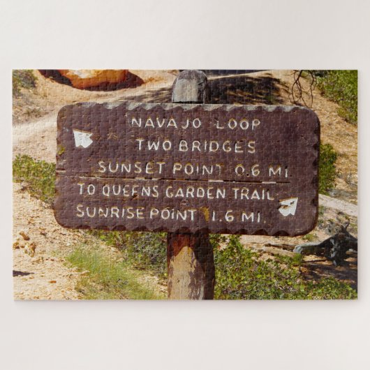 We houden van Bryce Canyon Utah Legpuzzel (Horizontaal)