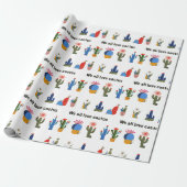 We houden van cactus cadeaupapier (Uitgerold)