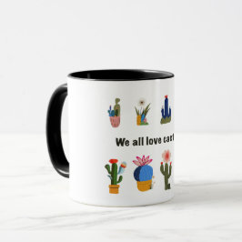 We houden van cactus mok