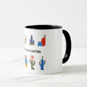 We houden van cactus mok (Voorkant rechts)