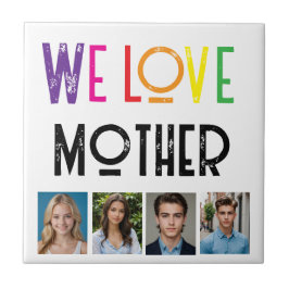 WE HOUDEN VAN CADEAU, BEWERKEN VOEG FOTO TOE TEGELTJE