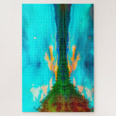 We houden van Chocura Lake New Hampshire Legpuzzel (Verticaal)