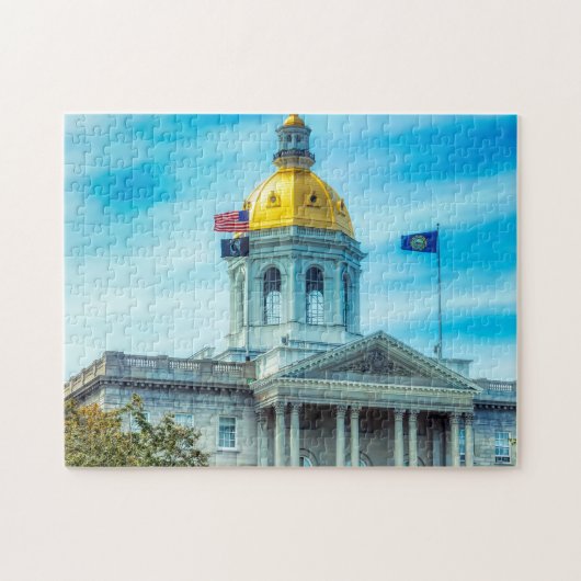 We houden van Concord New Hampshire Legpuzzel (Horizontaal)