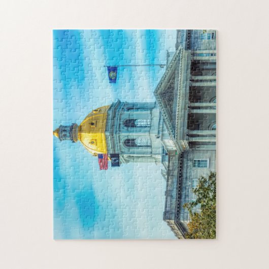 We houden van Concord New Hampshire Legpuzzel (Verticaal)