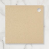 We houden van cookies Wedding Favor Label (Achterkant)