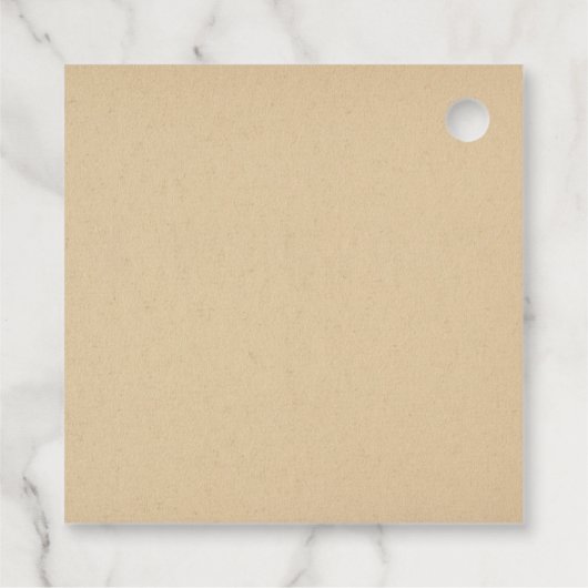 We houden van cookies Wedding Favor Label (Achterkant)