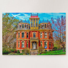 We houden van Davenport Iowa. Legpuzzel