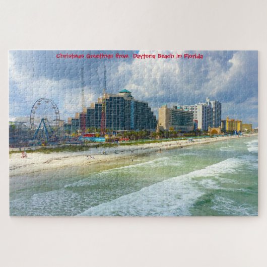 We houden van Daytona Beach in Florida Jigzaag Puz Legpuzzel (Horizontaal)