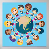 We houden van de Aarde Poster (Voorkant)