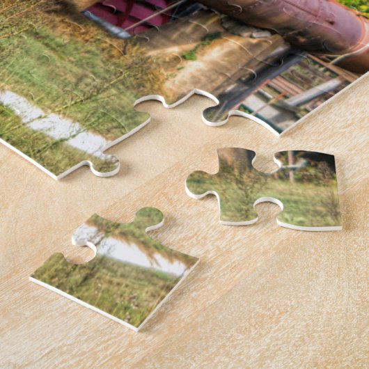 We houden van de Big Otter Mill Virginia. Legpuzzel (Zijkant)