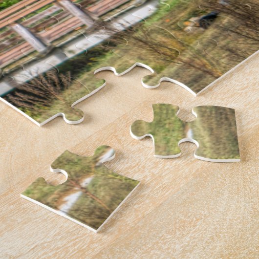 We houden van de Big Otter Mill Virginia Legpuzzel (Zijkant)