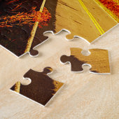 We houden van de Blue Ridge Mountains Virginia Legpuzzel (Zijkant)